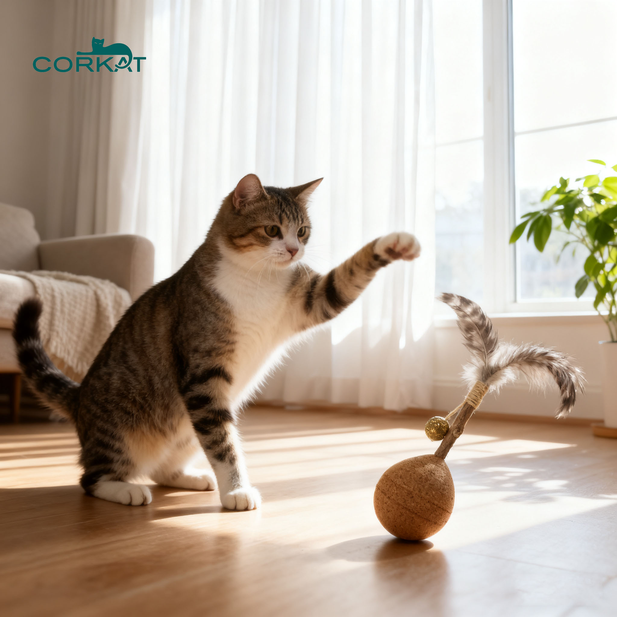 cat toy tumbler